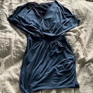 Dusty blue / gray dress from Rachel Roy
